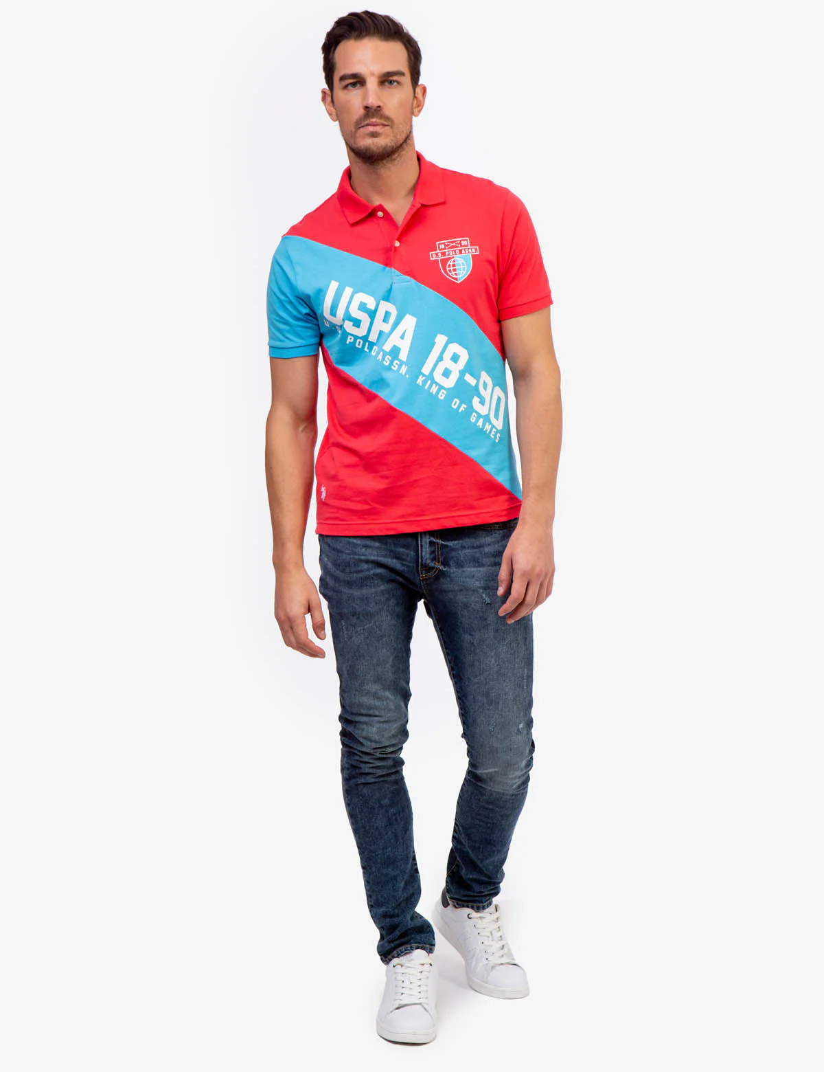 USPA SASH JERSEY POLO SHIRT - Image 2