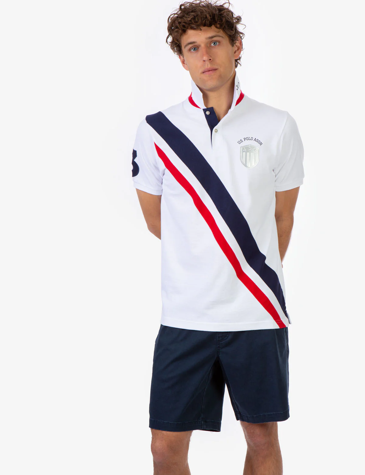 USPA SASH PIQUE POLO SHIRT - Image 13