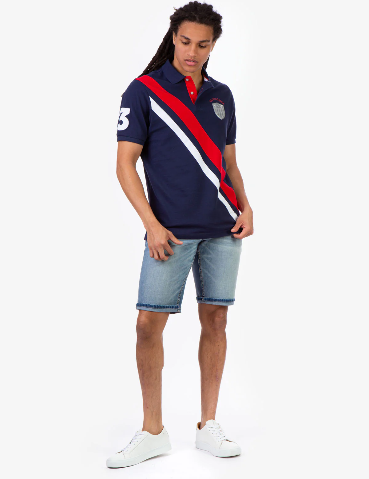 USPA SASH PIQUE POLO SHIRT - Image 2