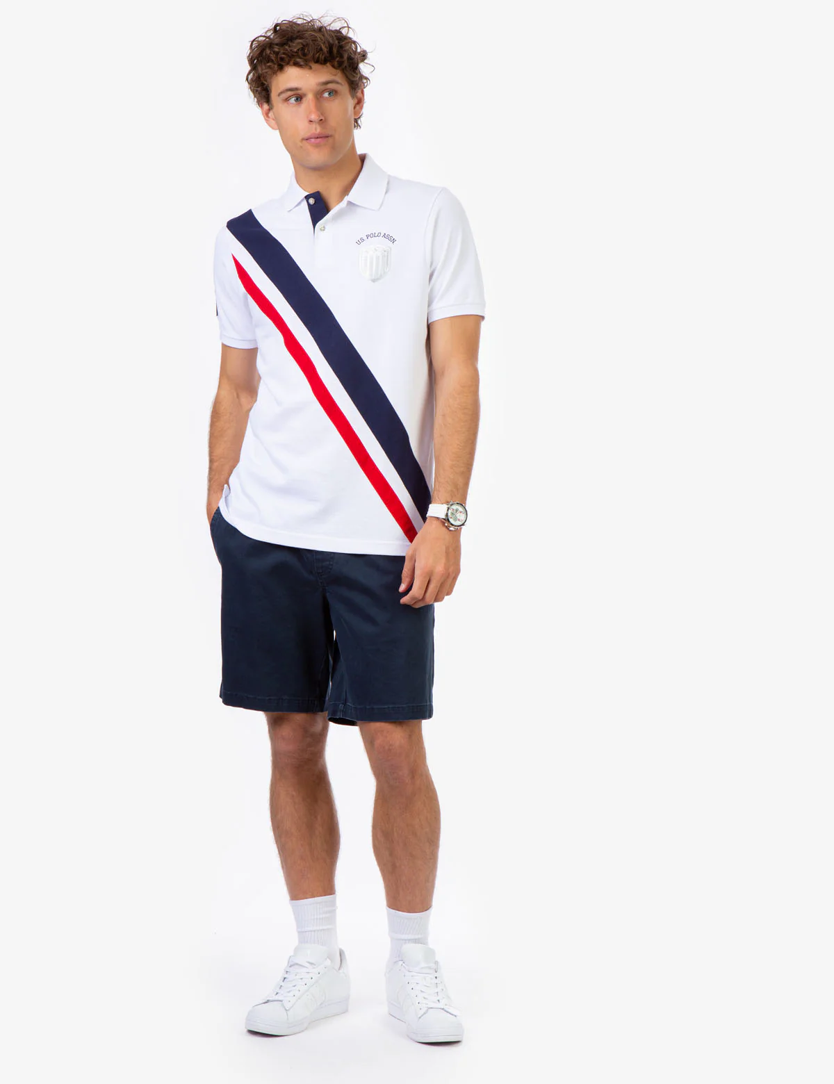 USPA SASH PIQUE POLO SHIRT - Image 8