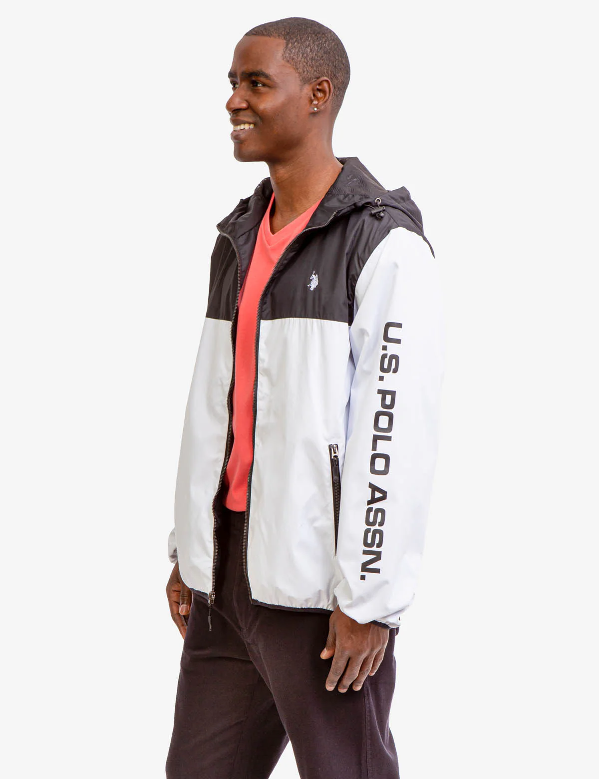 USPA SLEEVE COLORBLOCK WINDBREAKER - Image 3