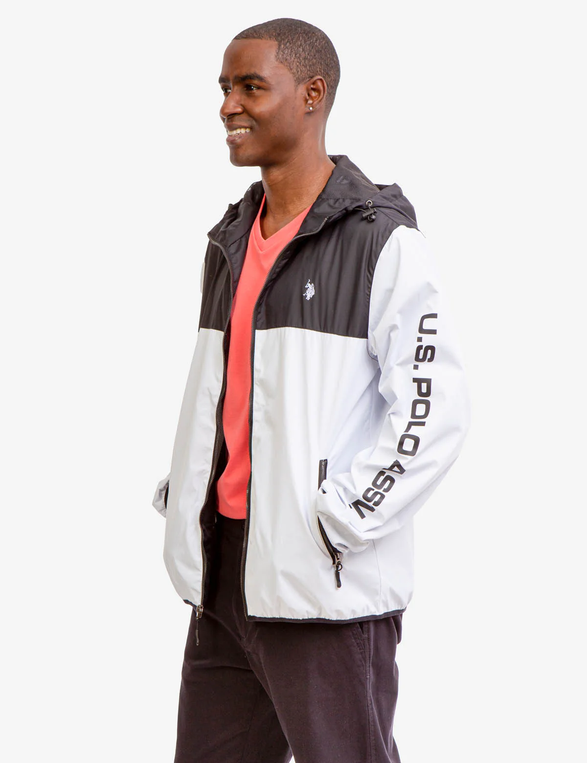 USPA SLEEVE COLORBLOCK WINDBREAKER - Image 5