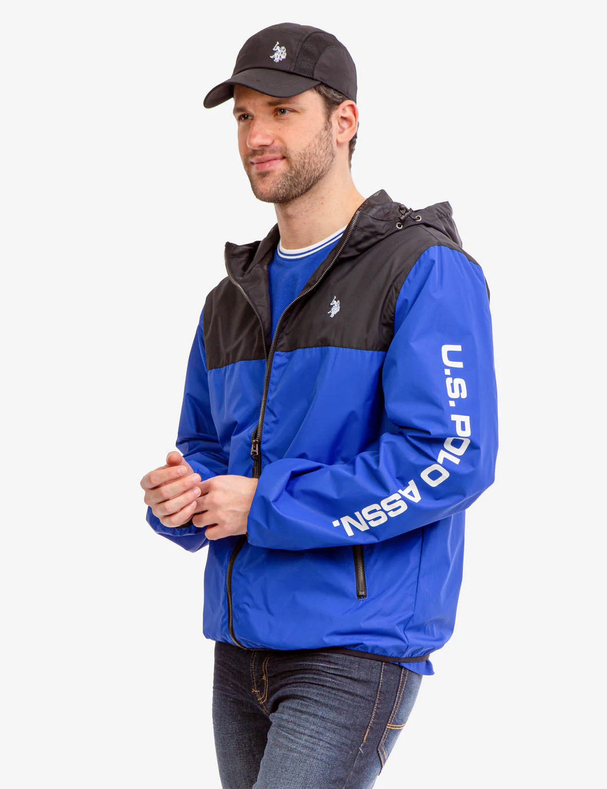 USPA SLEEVE COLORBLOCK WINDBREAKER - Image 7