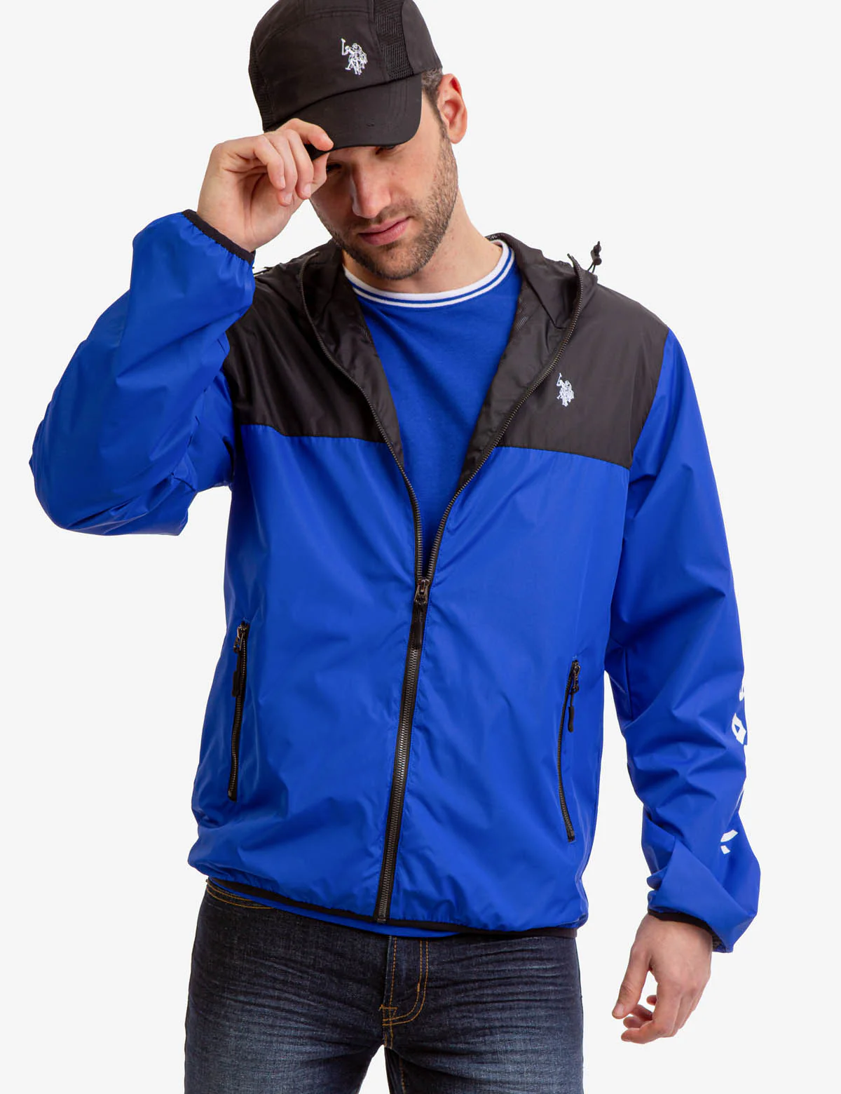 USPA SLEEVE COLORBLOCK WINDBREAKER - Image 8