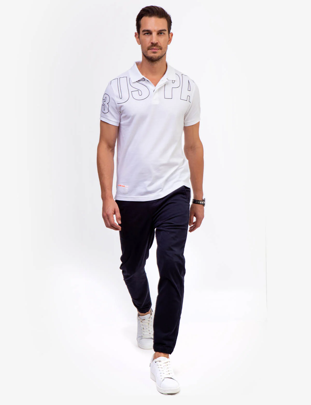 USPA SOLID PIQUE POLO SHIRT - Image 2