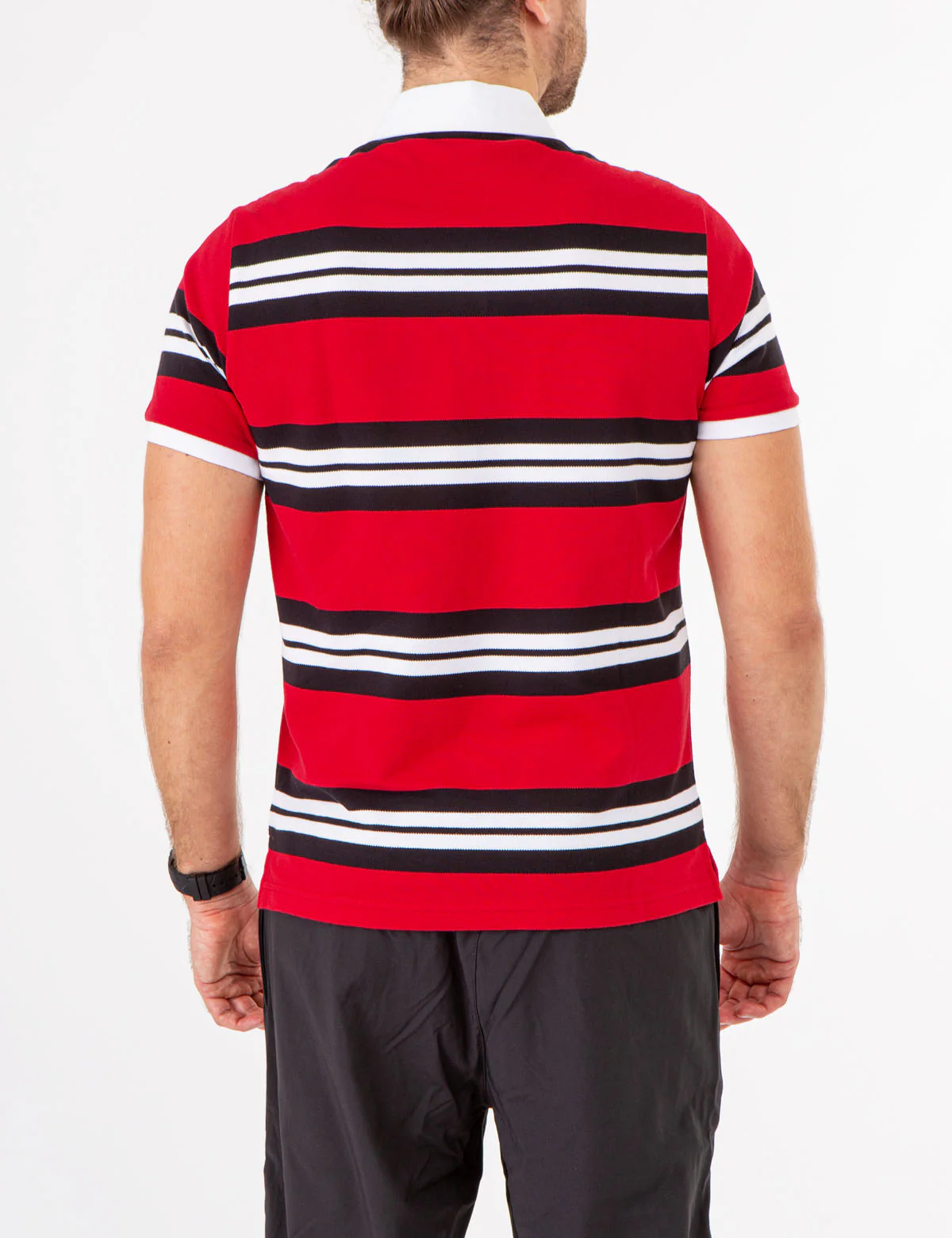 USPA SPORT YARN DYE STRIPE POLO SHIRT - Image 14