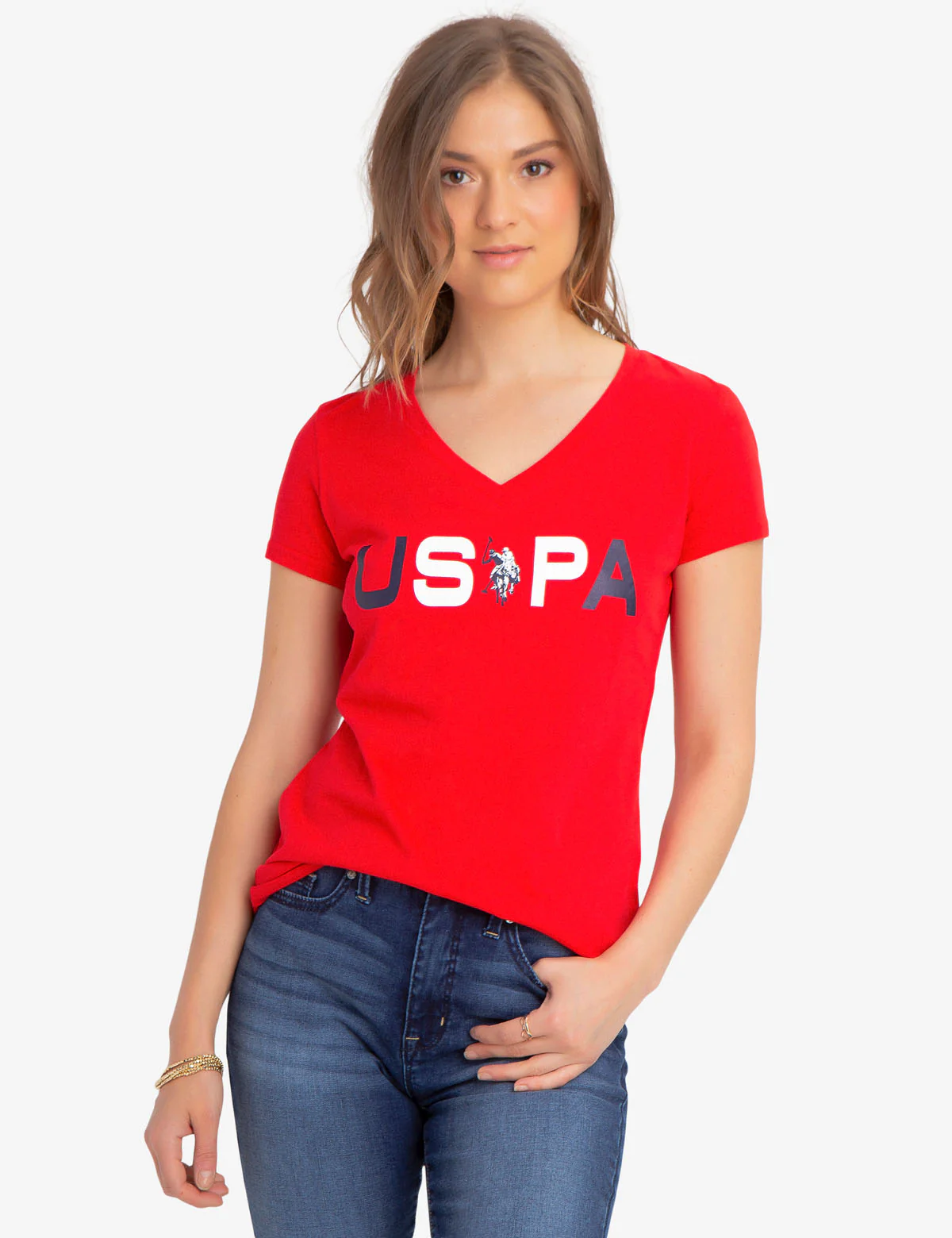 USPA V-NECK T-SHIRT - Image 5