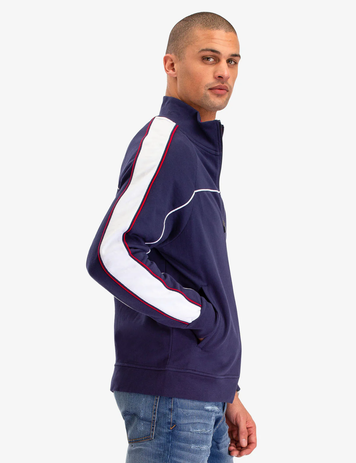 USPA TRACK JACKET WITH PIPING - Image 3