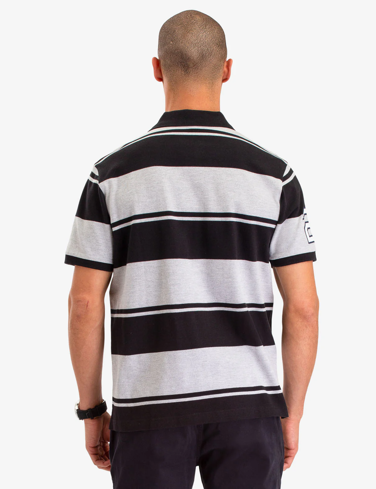 USPA VERITCAL RUGBY STRIPE POLO SHIRT - Image 10