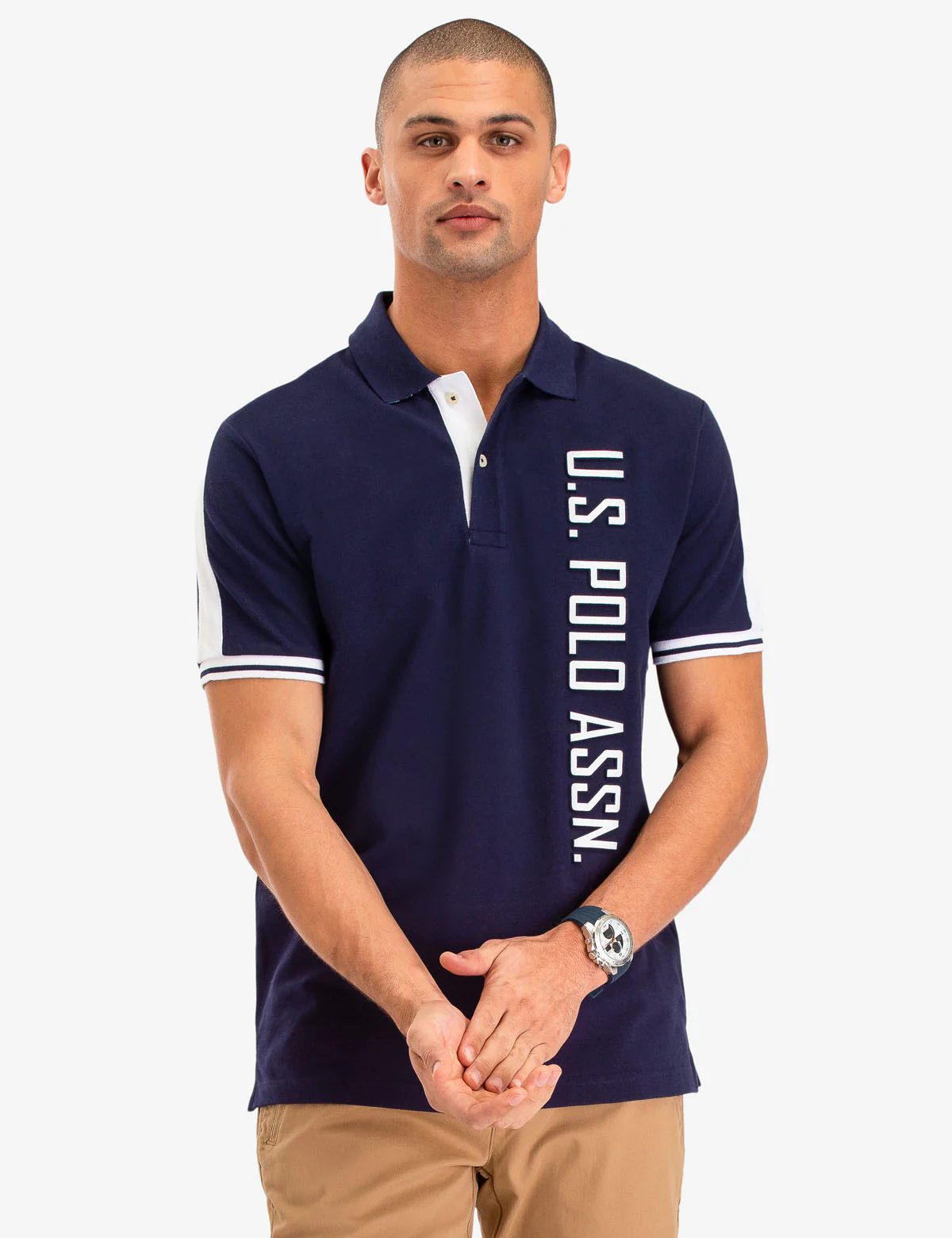 USPA VERTICAL LOGO POLO SHIRT - Image 4