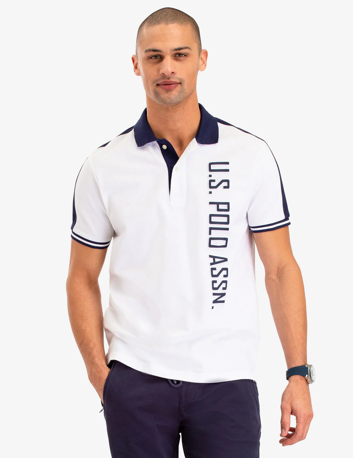 USPA VERTICAL LOGO POLO SHIRT - Image 7
