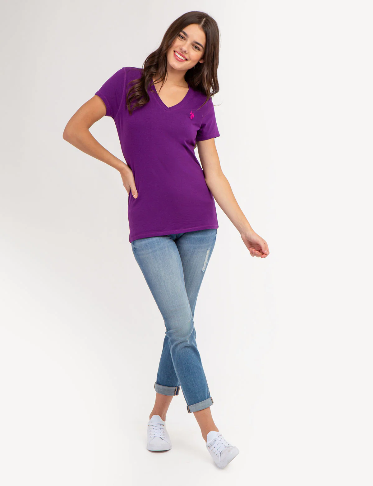 V-NECK T-SHIRT - Image 8