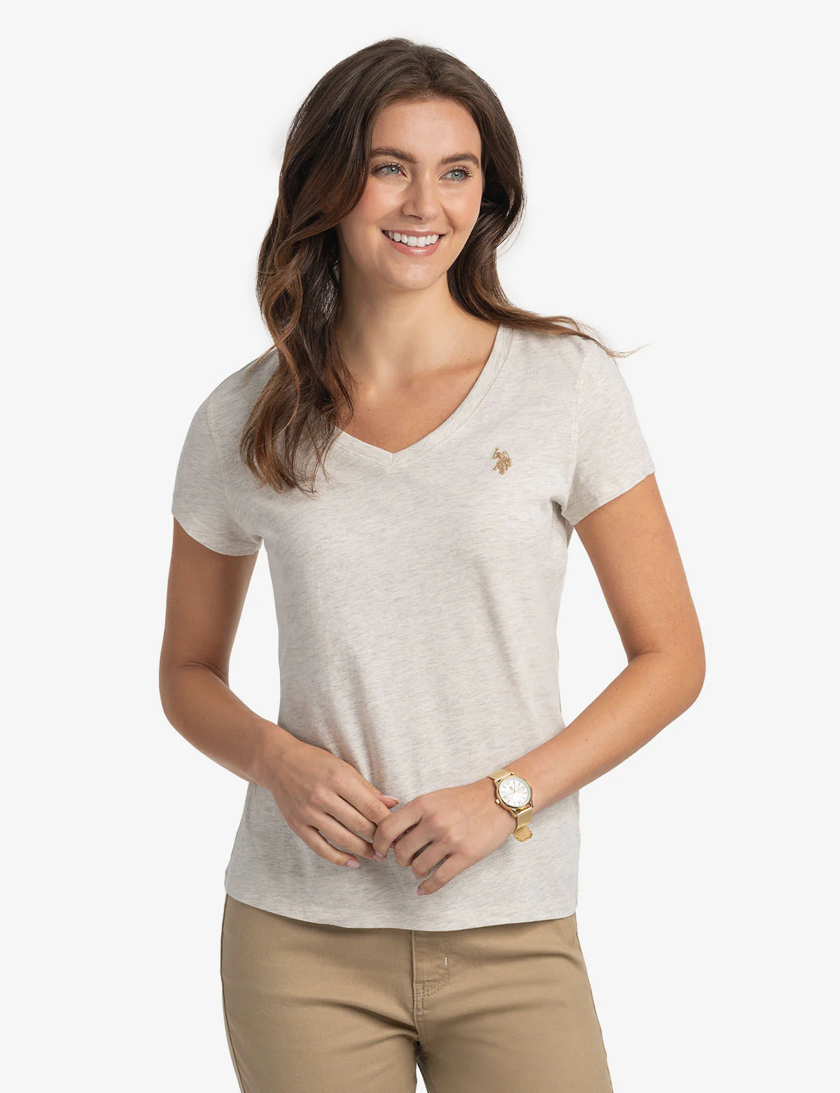 V-NECK T-SHIRT - Image 7