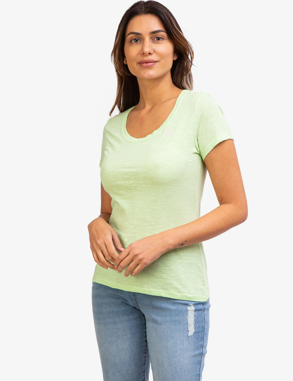 SCOOP NECK T-SHIRT - Image 11