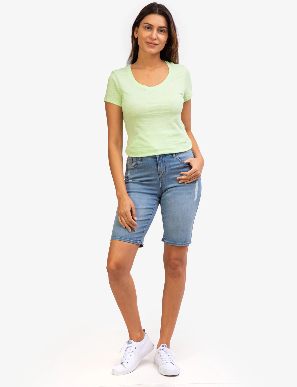 SCOOP NECK T-SHIRT - Image 12