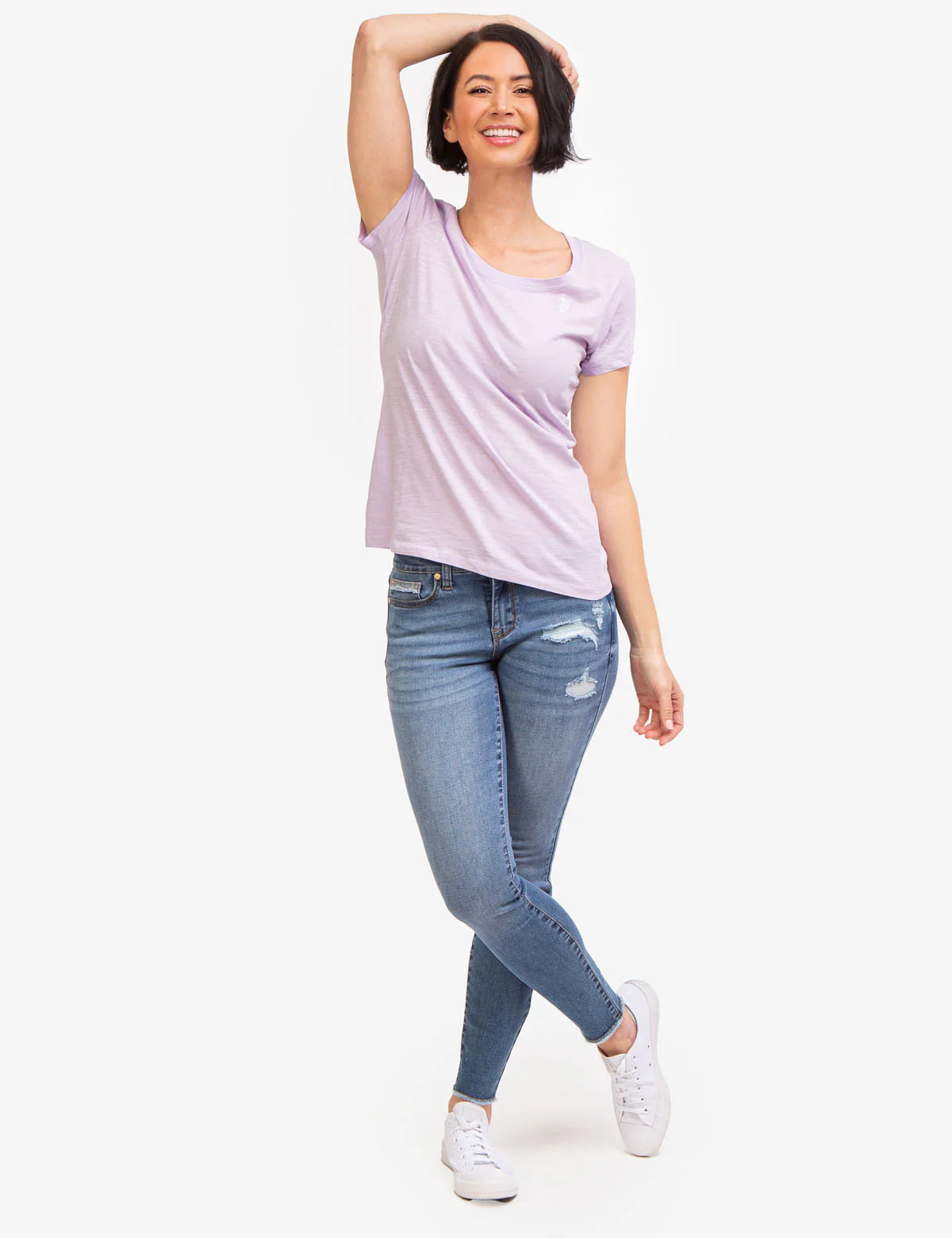SCOOP NECK T-SHIRT - Image 17
