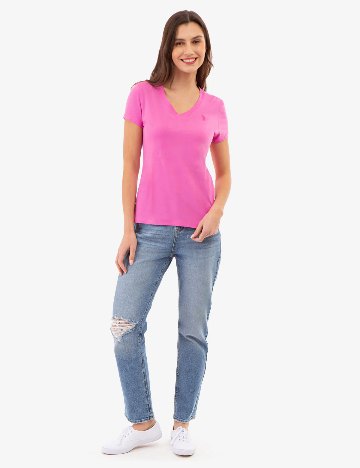 V-NECK T-SHIRT - Image 8
