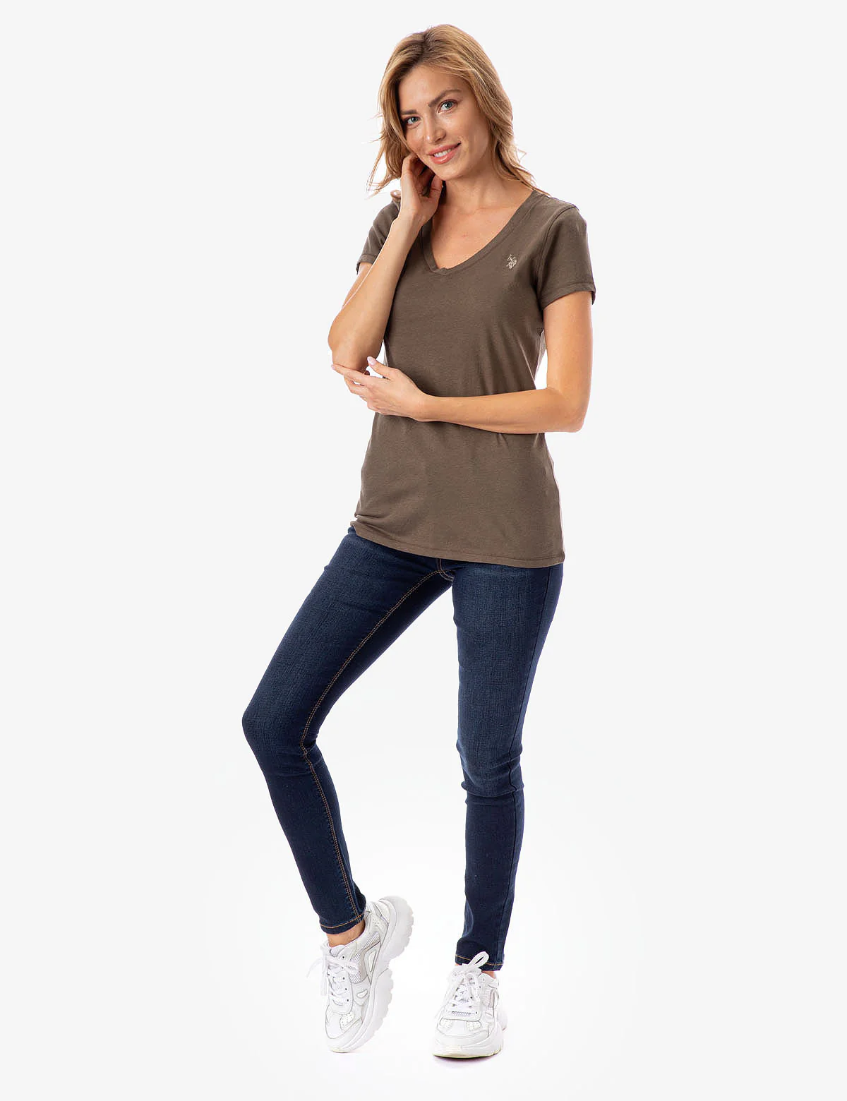 V-NECK T-SHIRT - Image 9