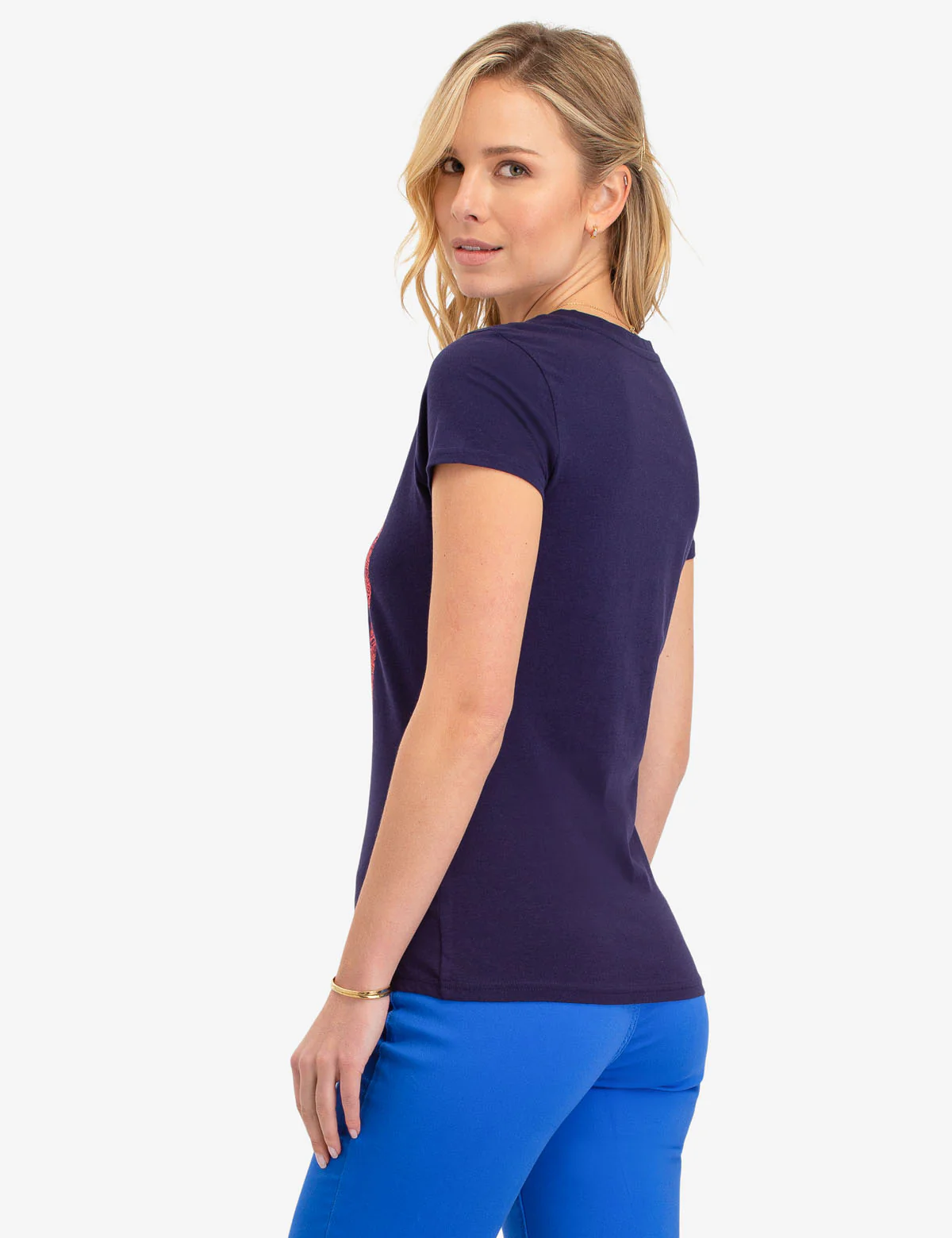 VERTICAL FLAG GRAPHIC T-SHIRT - Image 3