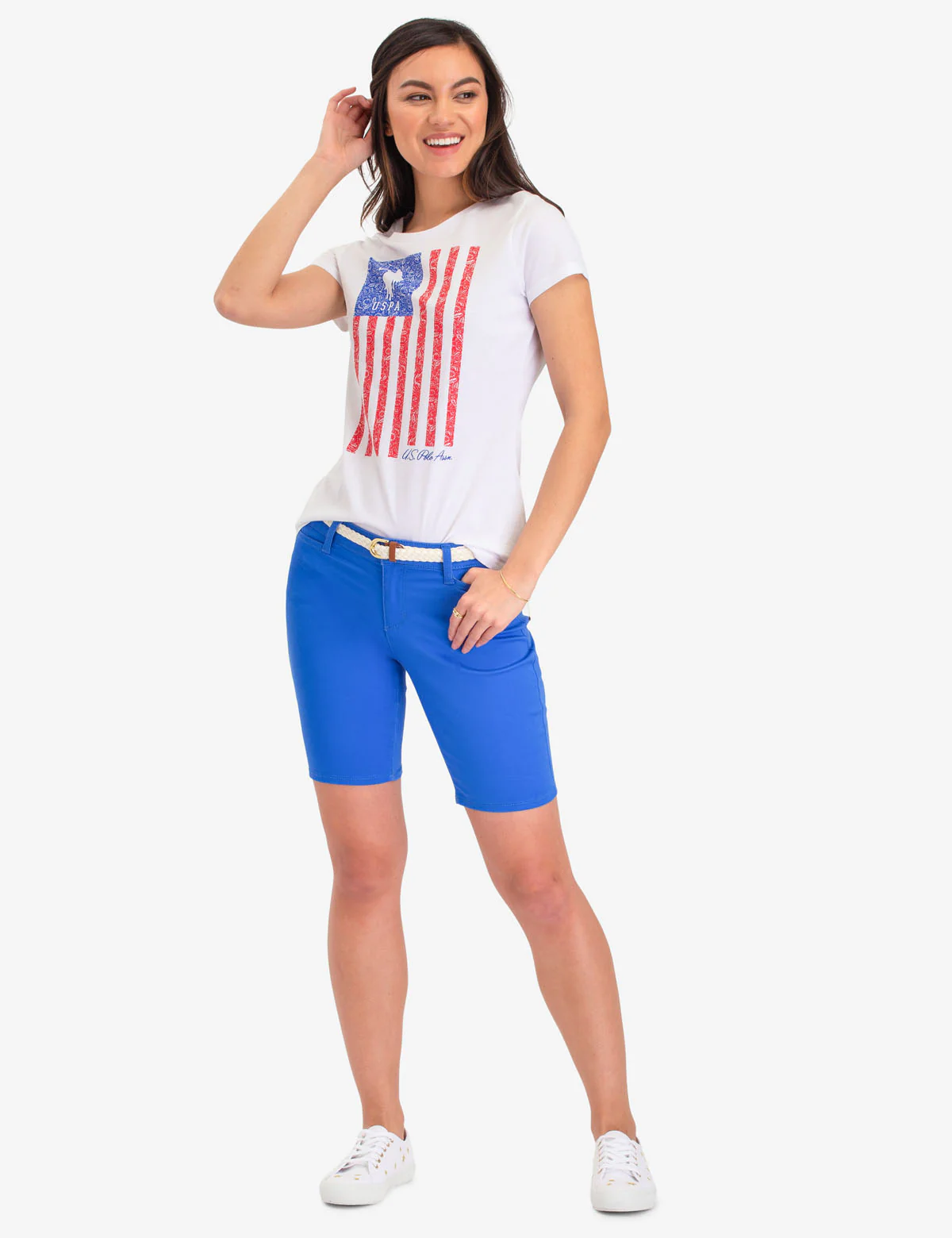 VERTICAL FLAG GRAPHIC T-SHIRT - Image 5