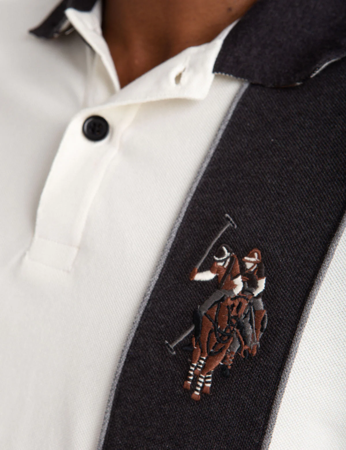 VERTICAL STRIPE POLO SHIRT - Image 7