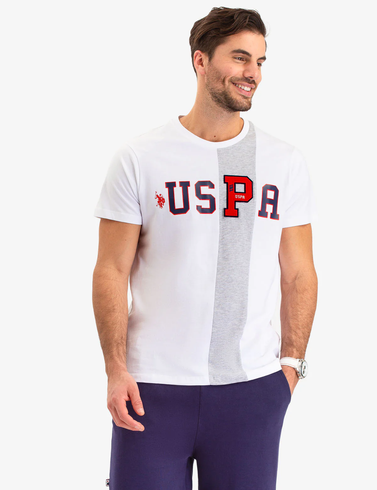 VERTICAL STRIPE USPA T-SHIRT - Image 4