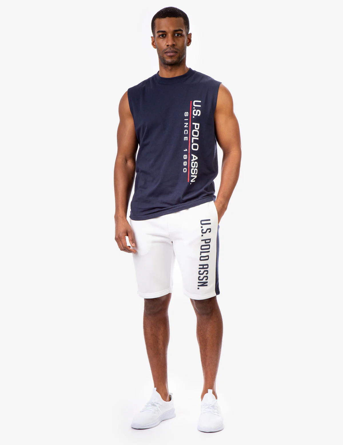 VERTICAL WORDMARK MUSCLE TANK - Image 11