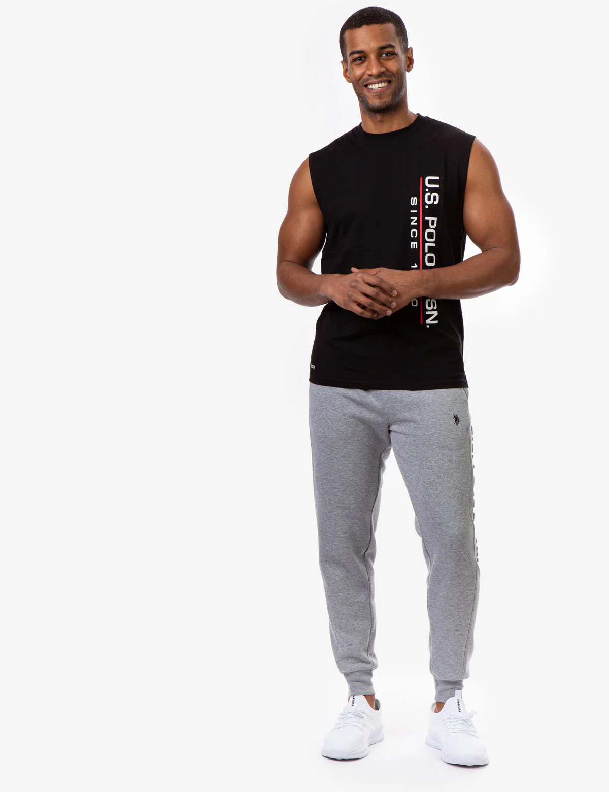 VERTICAL WORDMARK MUSCLE TANK - Image 15
