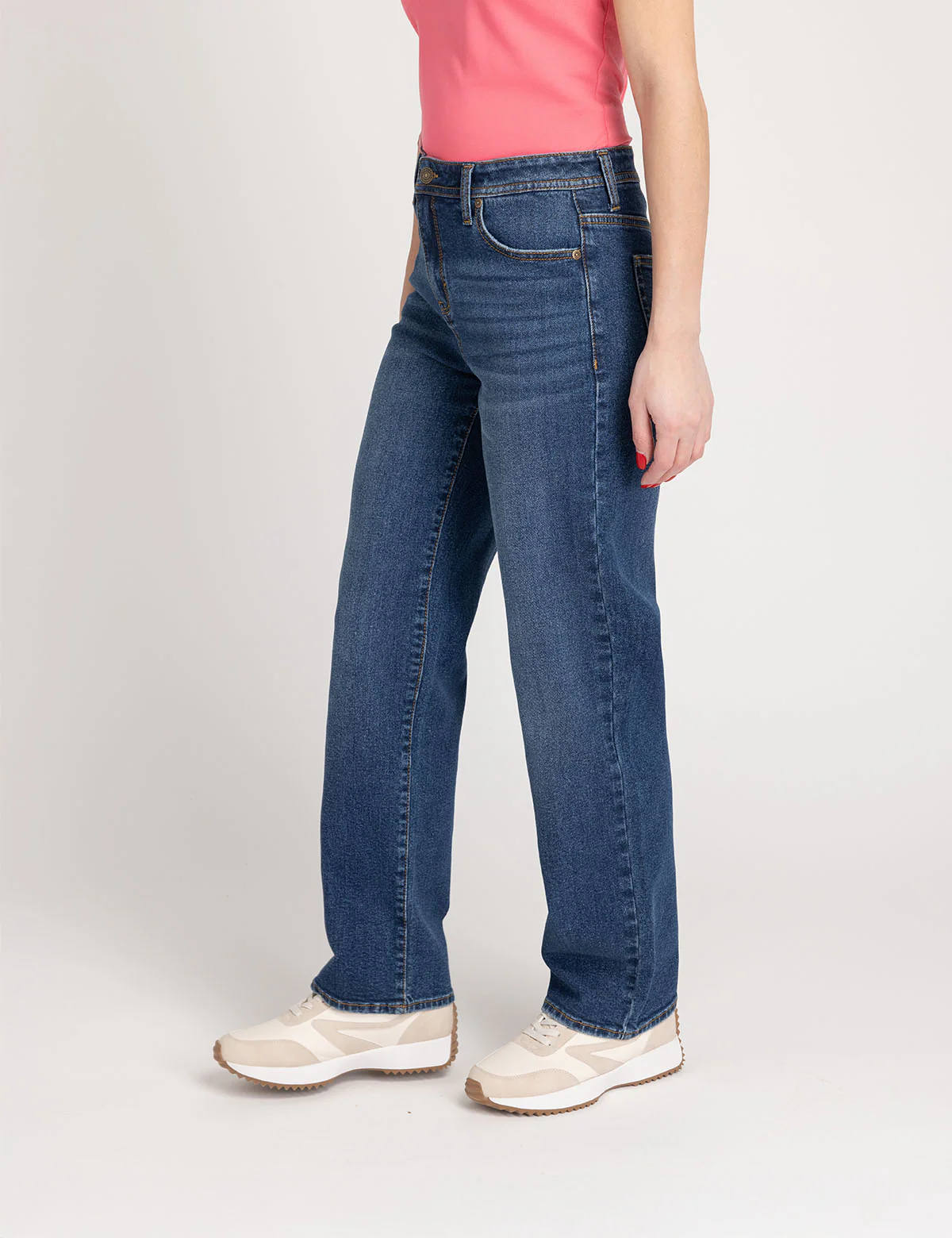 VINTAGE STRAIGHT JEANS - Image 4