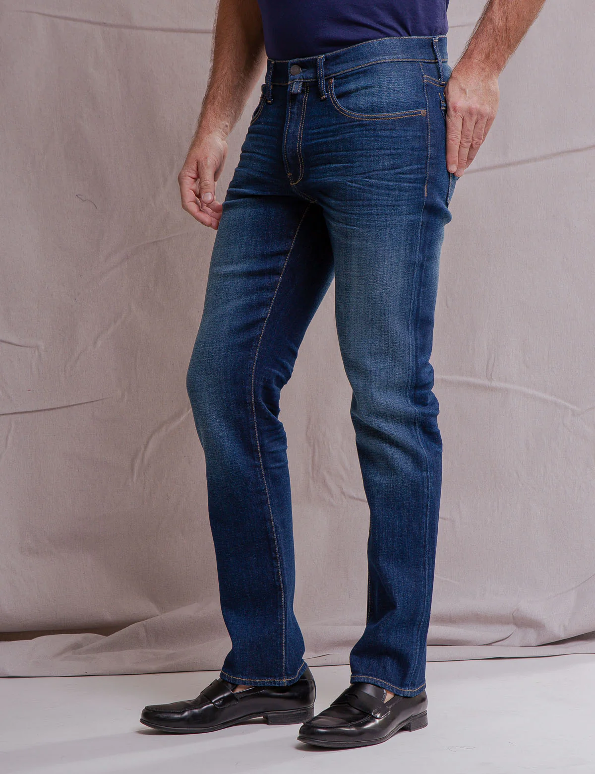 WHITE LABEL 5 POCKET SLIM STRAIGHT JEANS - Image 3