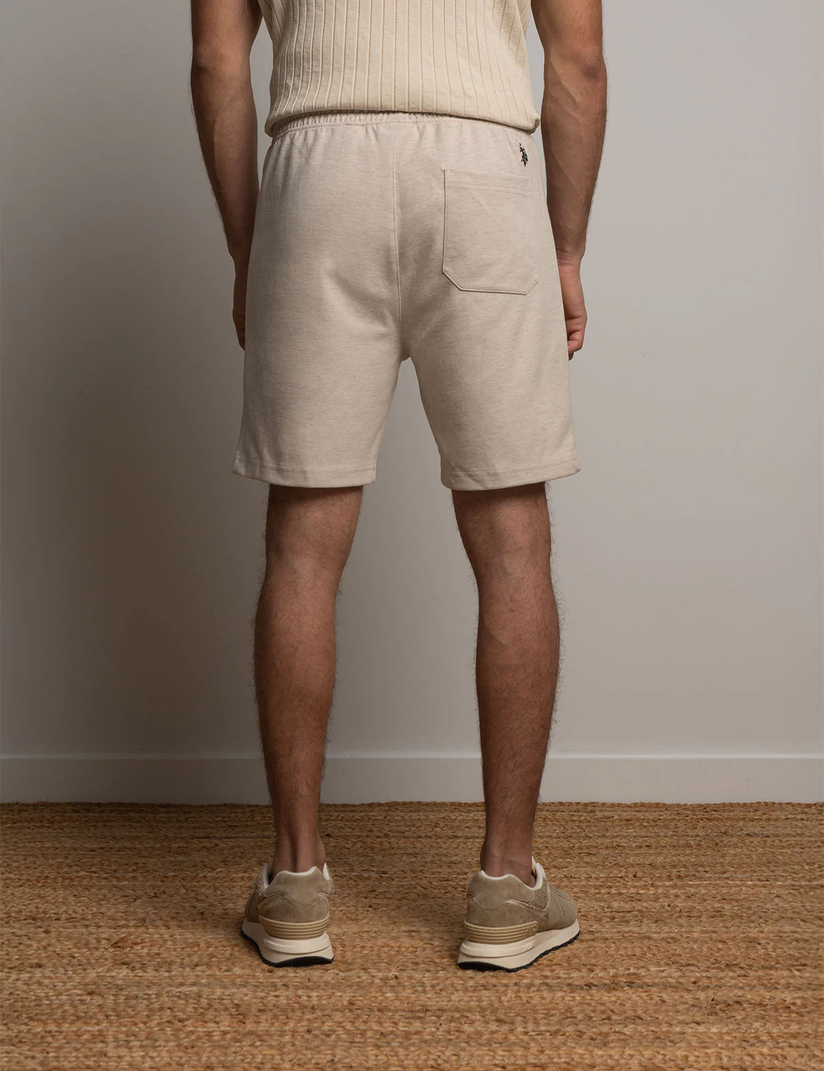 WHITE LABEL BONDED INTERLOCK JOGGER SHORTS - Image 6