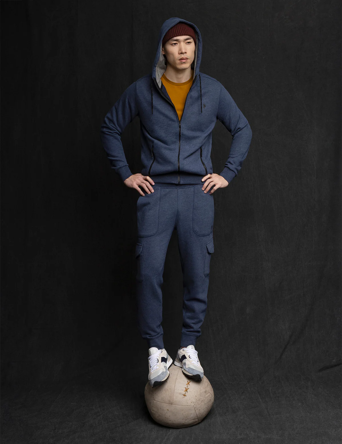 WHITE LABEL FRENCH TERRY CARGO JOGGERS - Image 5