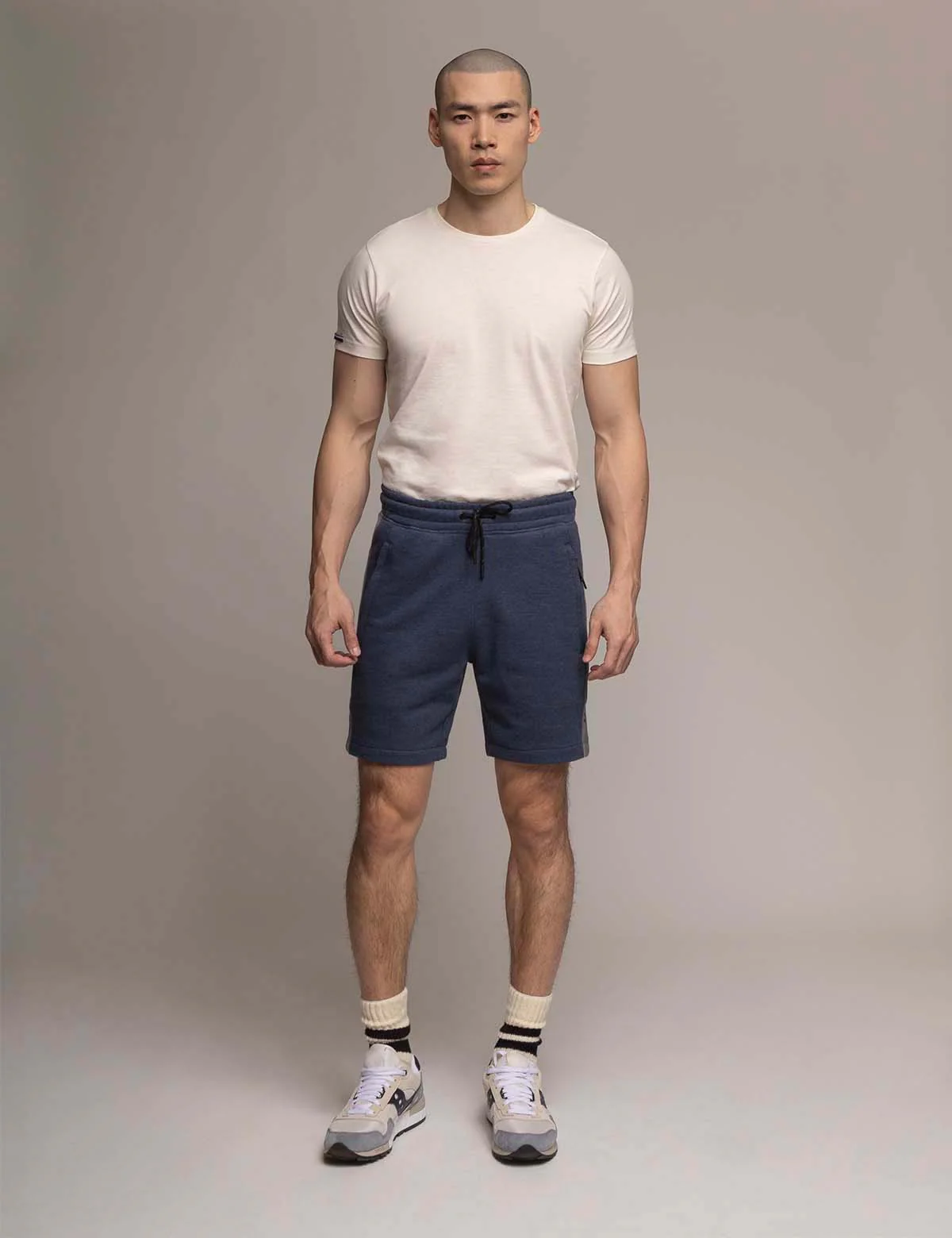 WHITE LABEL FRENCH TERRY KNIT SHORTS - Image 6