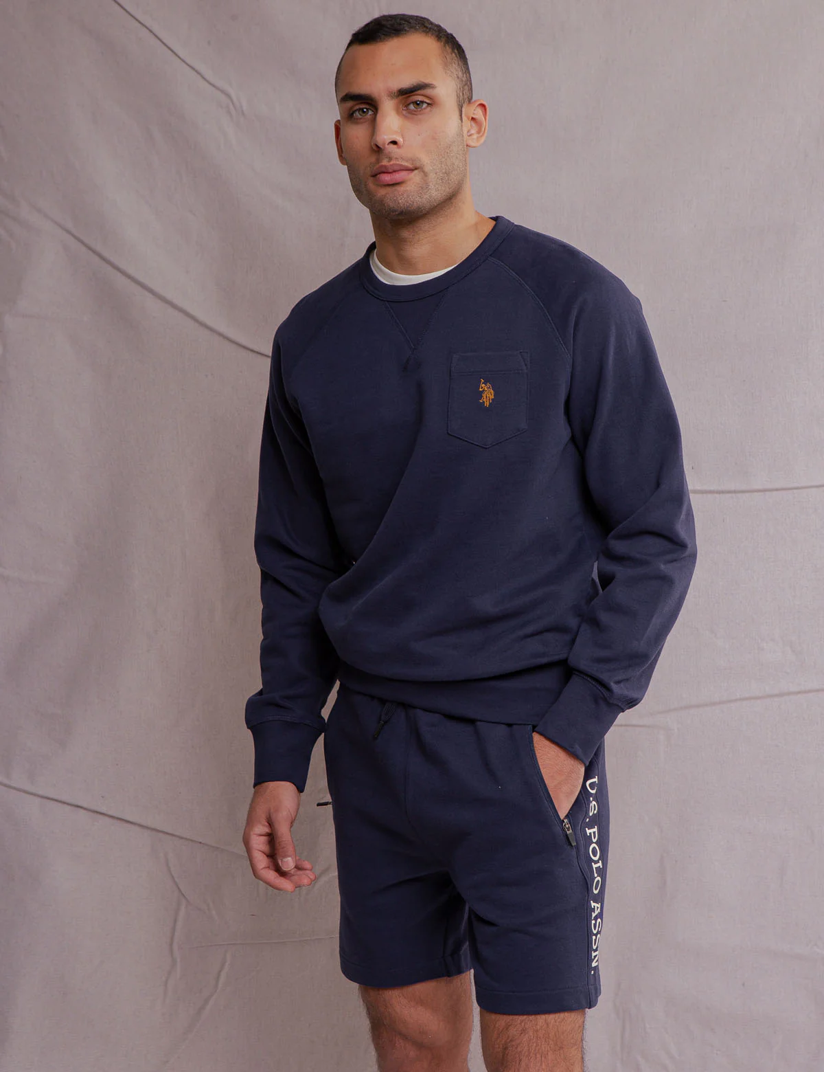 WHITE LABEL FRENCH TERRY RAGLAN PULLOVER SWEATSHIRT - Image 3