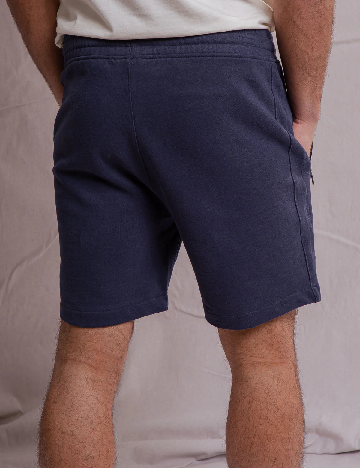 WHITE LABEL FRENCH TERRY ZIPPER SHORTS - Image 16