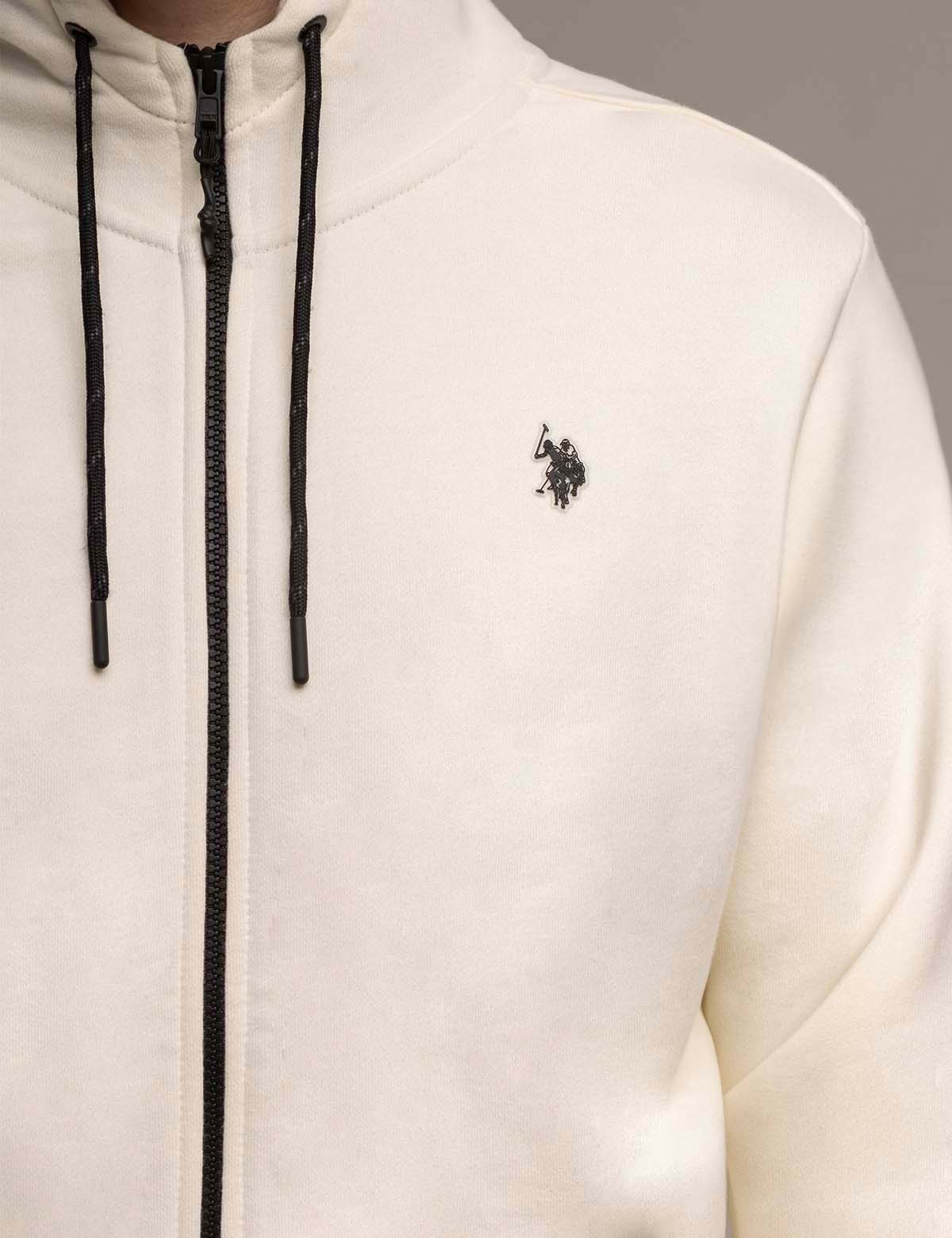 WHITE LABEL FULL ZIP FRENCH TERRY HOODIE - Image 4