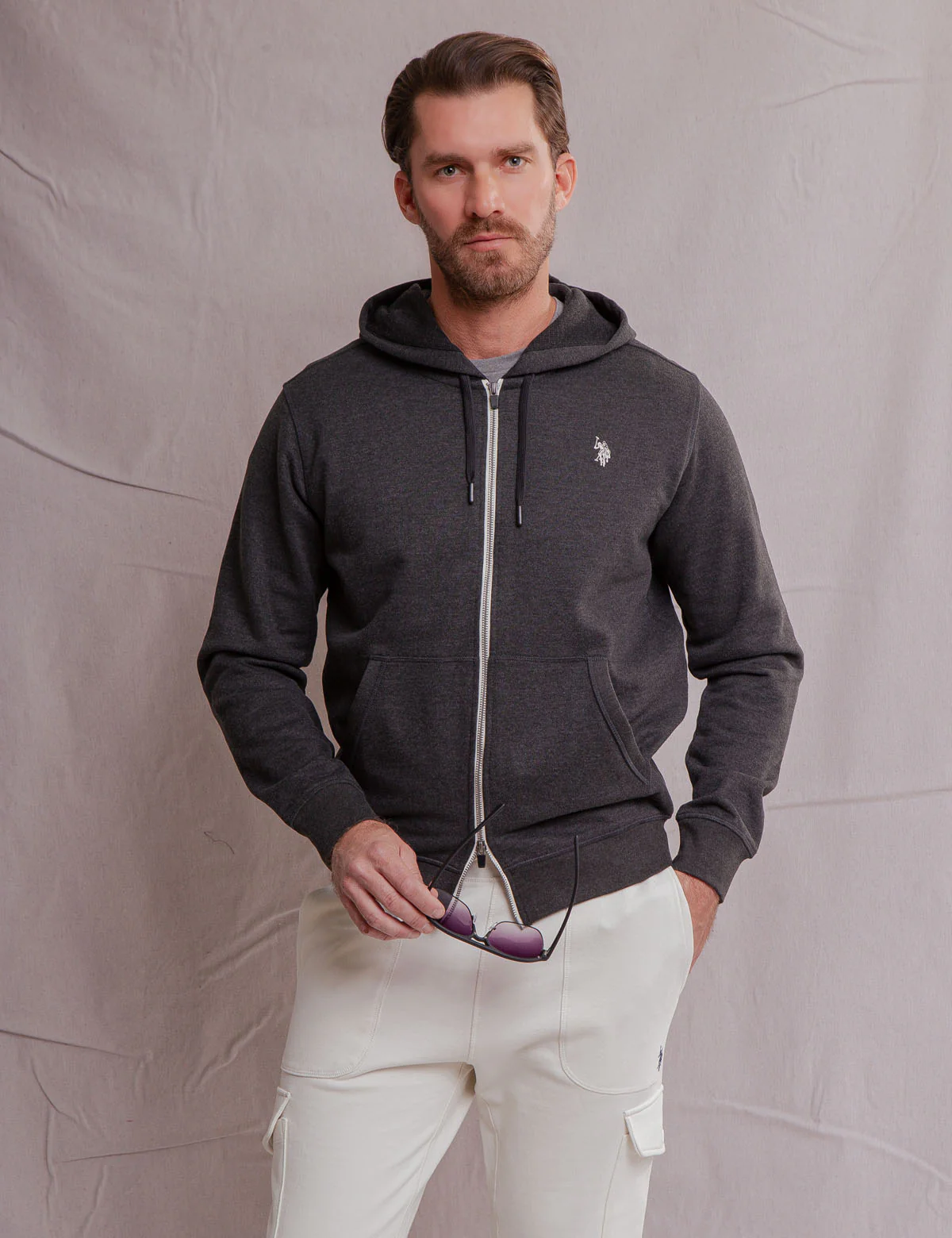 WHITE LABEL FULL ZIP HOODIE - Image 10