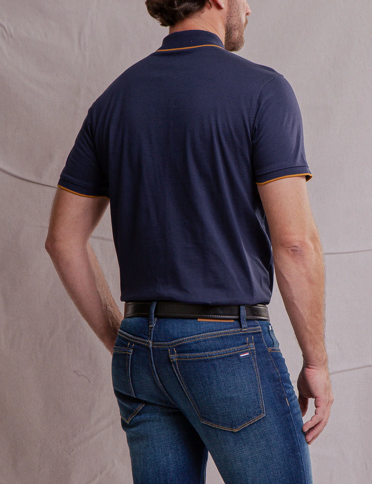WHITE LABEL MERCERIZED COTTON POLO SHIRT - Image 15