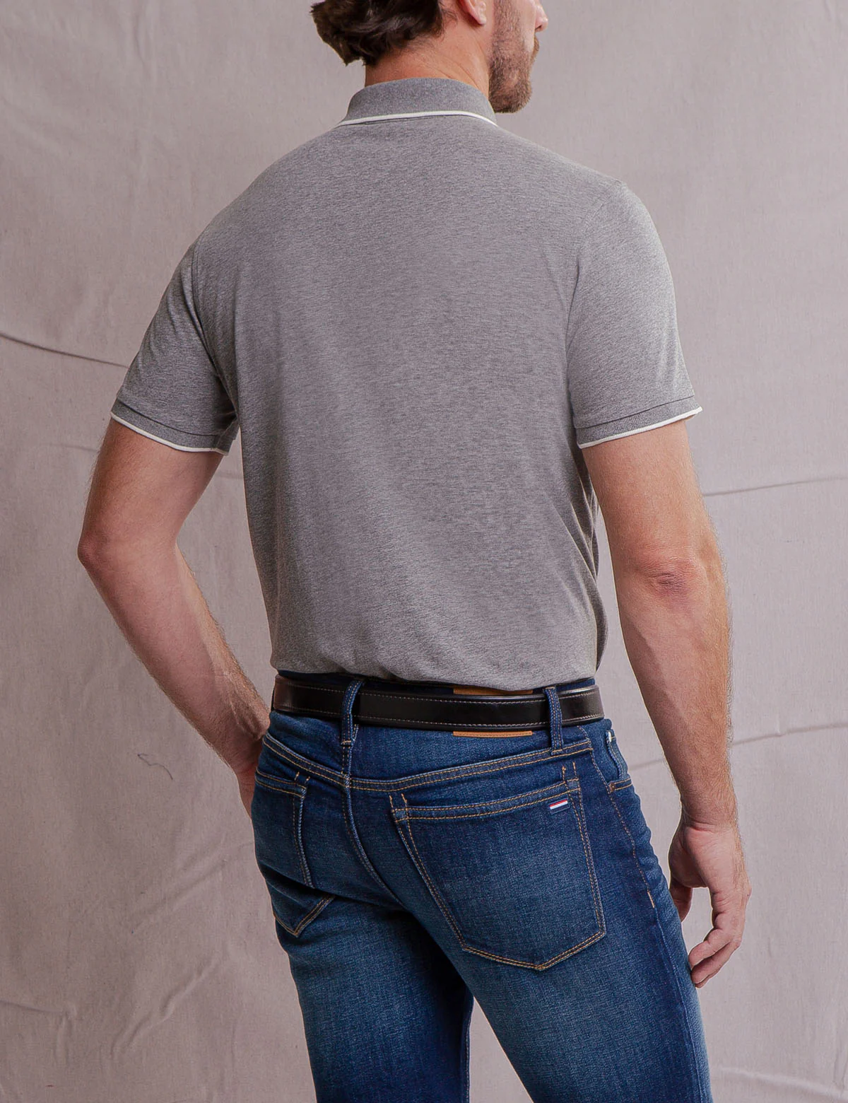 WHITE LABEL MERCERIZED COTTON POLO SHIRT - Image 23
