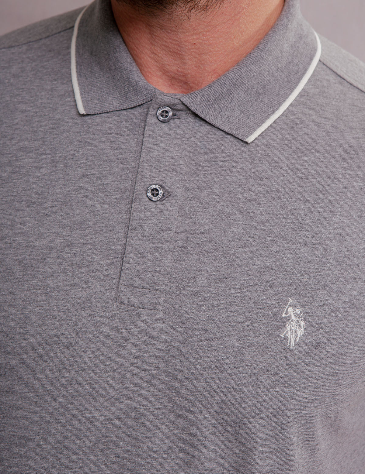 WHITE LABEL MERCERIZED COTTON POLO SHIRT - Image 24