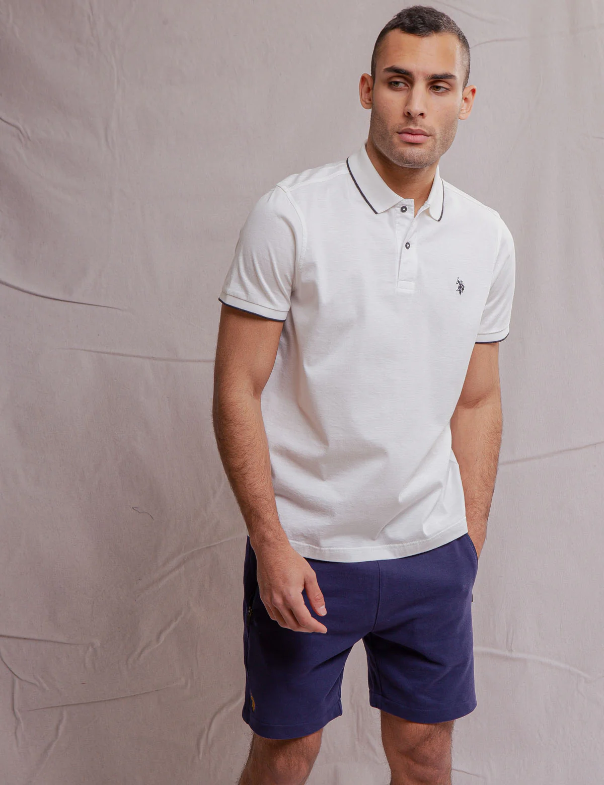 WHITE LABEL MERCERIZED COTTON POLO SHIRT - Image 26