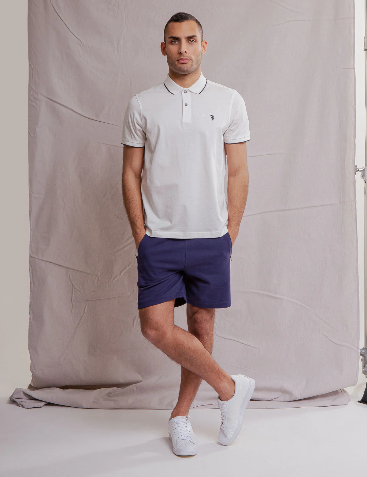 WHITE LABEL MERCERIZED COTTON POLO SHIRT - Image 27