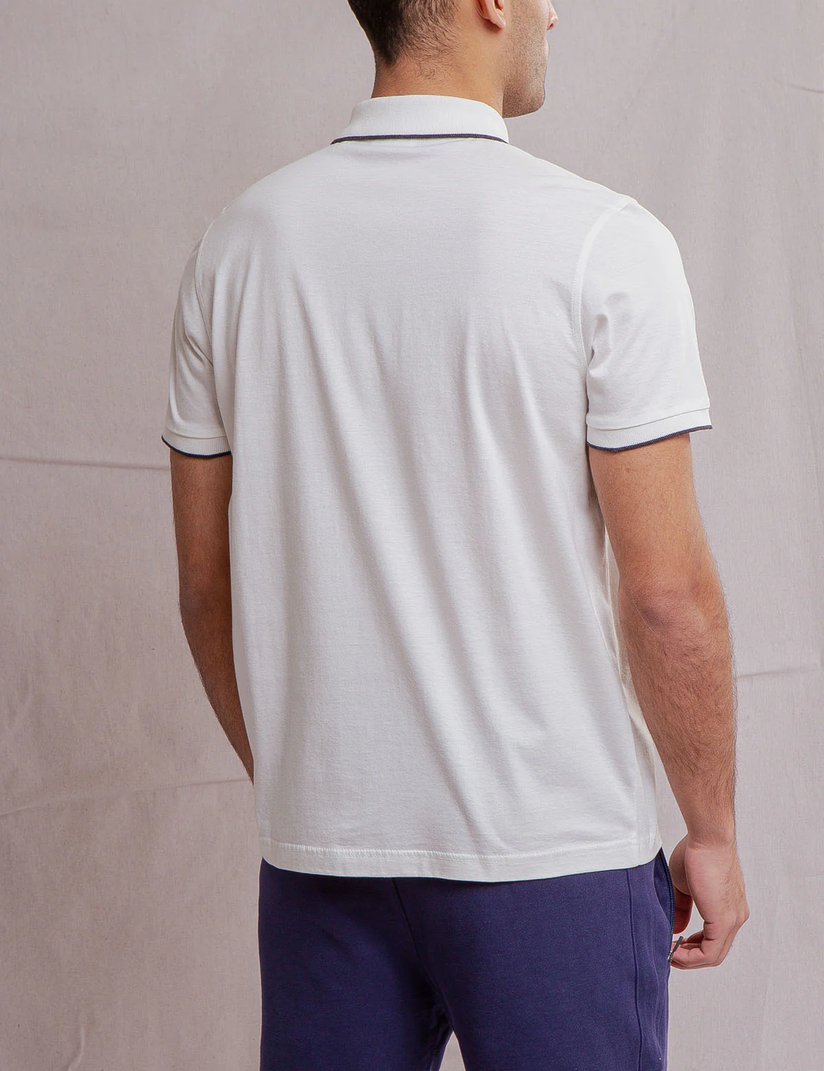 WHITE LABEL MERCERIZED COTTON POLO SHIRT - Image 29