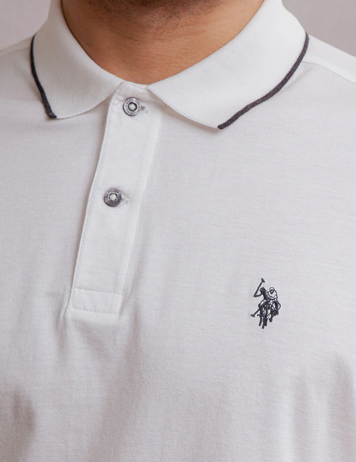 WHITE LABEL MERCERIZED COTTON POLO SHIRT - Image 30