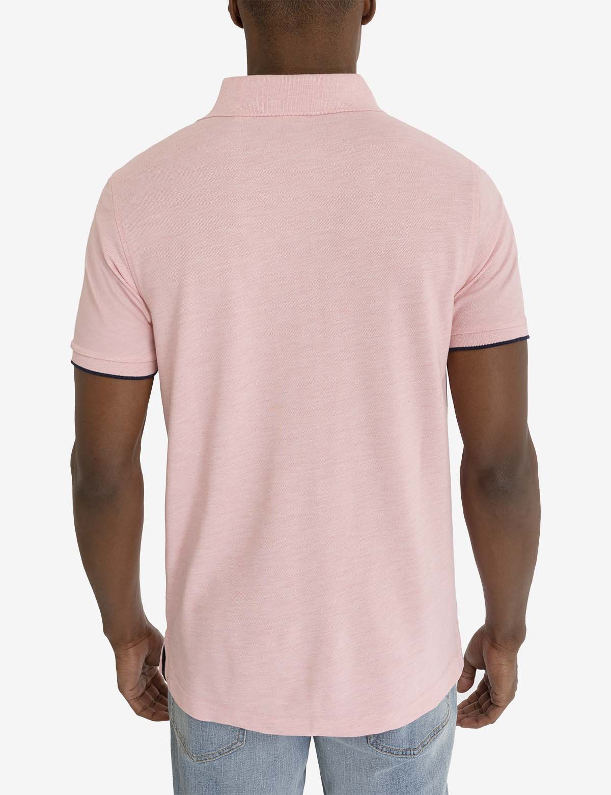 WHITE LABEL RECYCLED PLASTIC PIQUE POLO SHIRT - Image 11