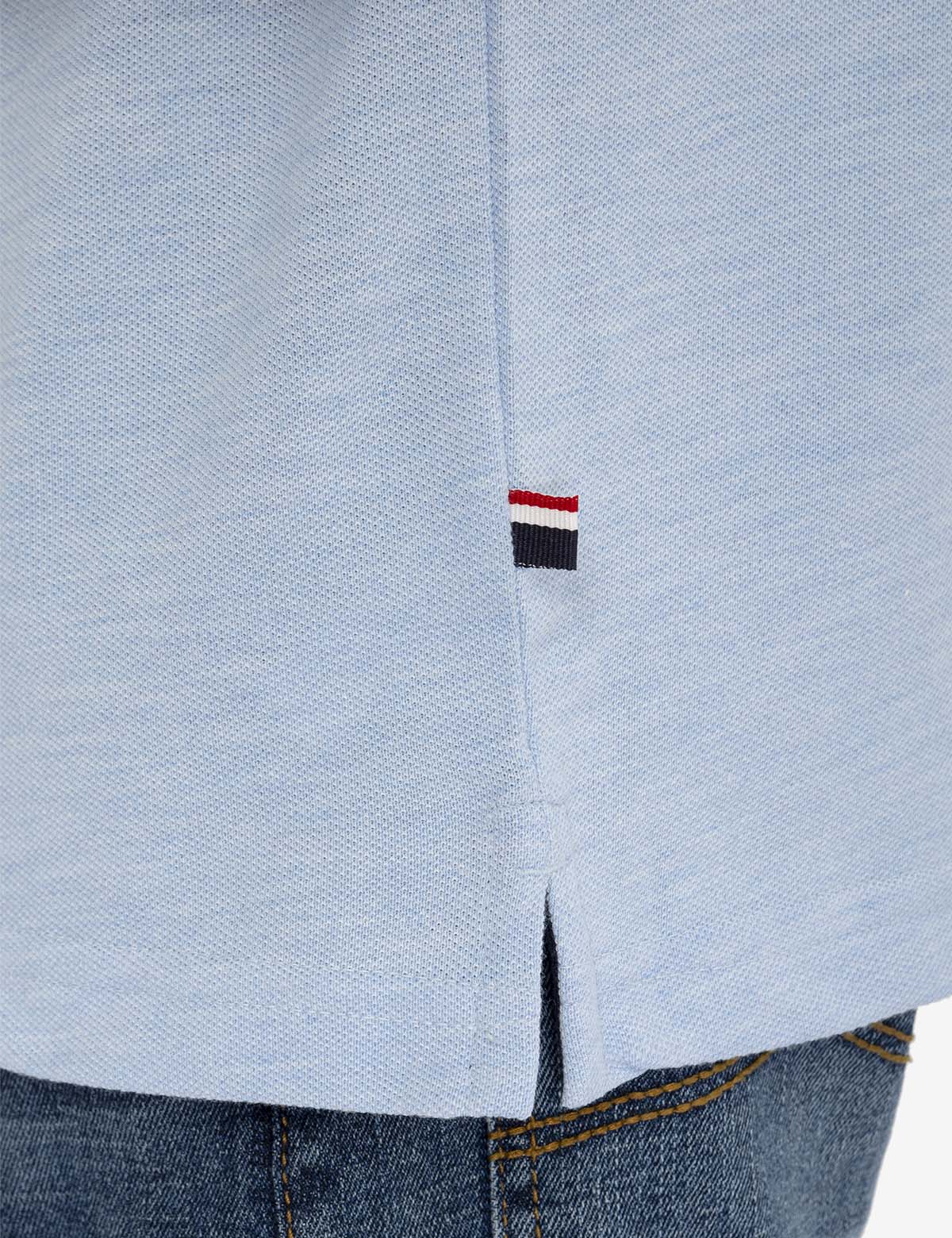 WHITE LABEL RECYCLED PLASTIC PIQUE POLO SHIRT - Image 16