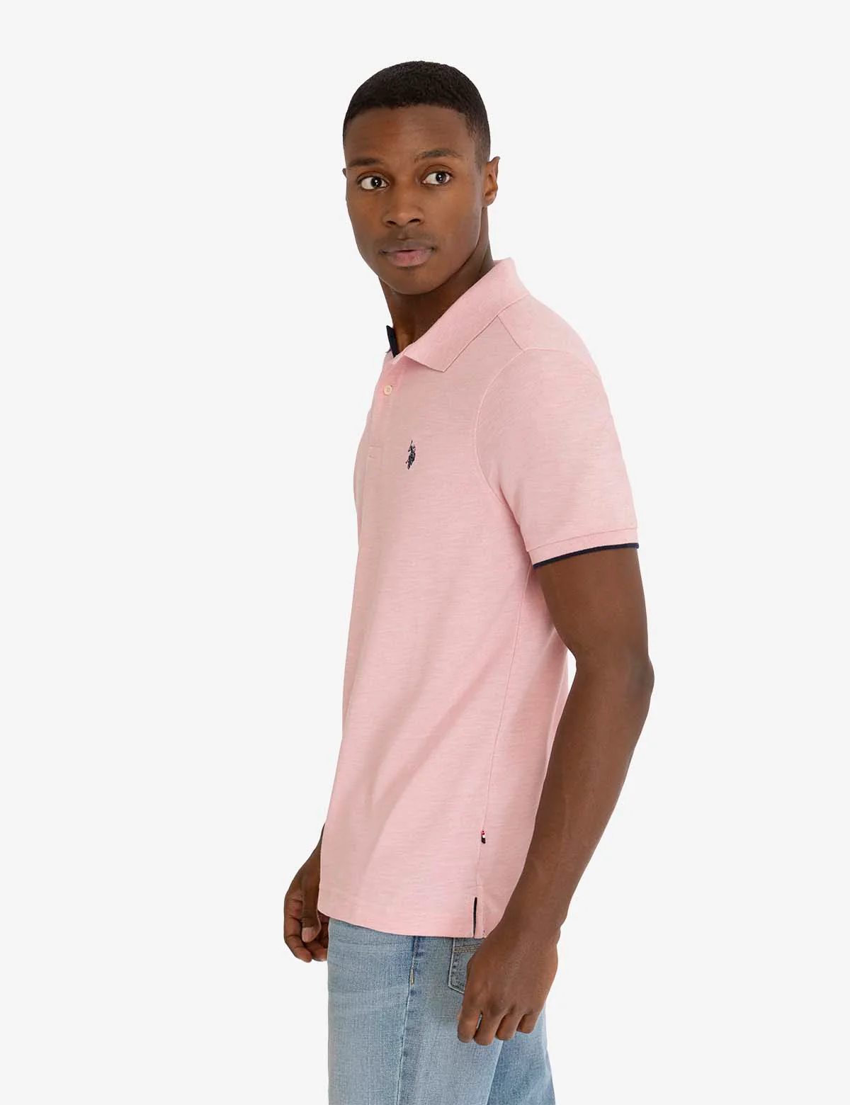 WHITE LABEL RECYCLED PLASTIC PIQUE POLO SHIRT - Image 7