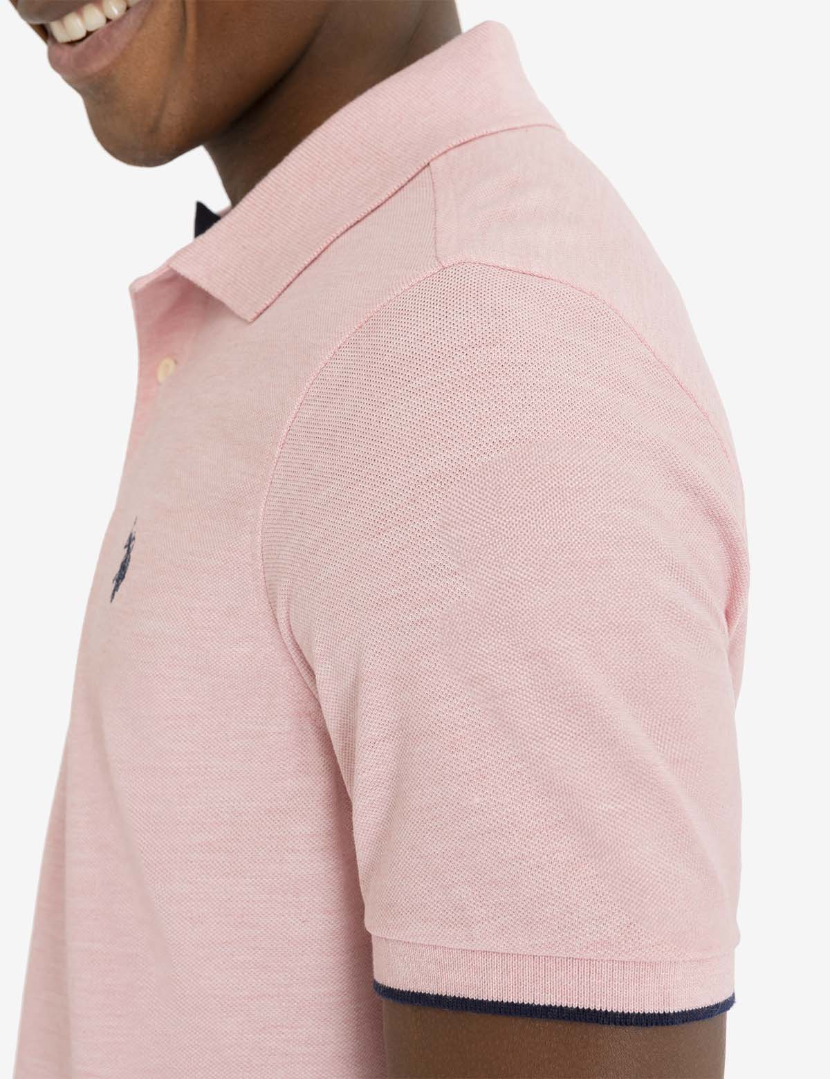 WHITE LABEL RECYCLED PLASTIC PIQUE POLO SHIRT - Image 9