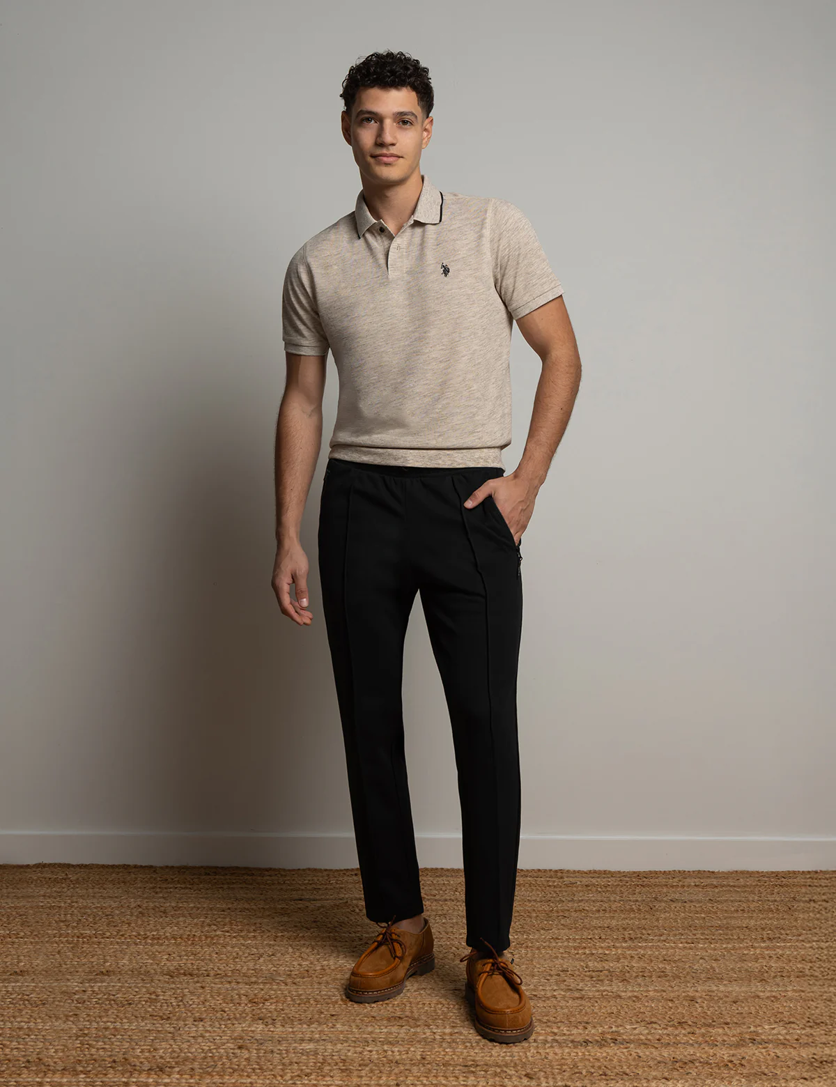 WHITE LABEL RECYCLED POLY PIQUE POLO SHIRT - Image 3