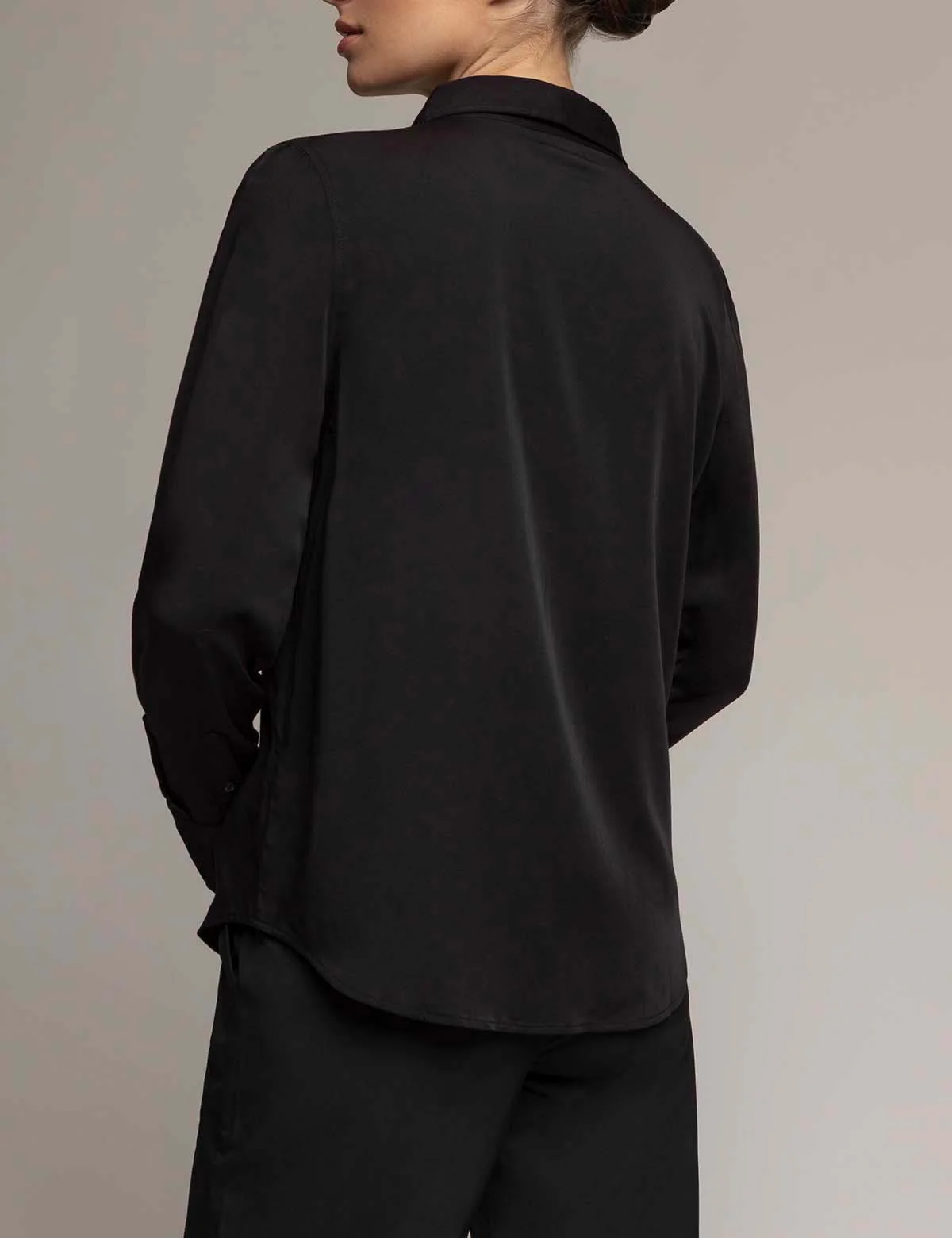 WHITE LABEL SIGNATURE SILK TOUCH LONG SLEEVE SHIRT - Image 4